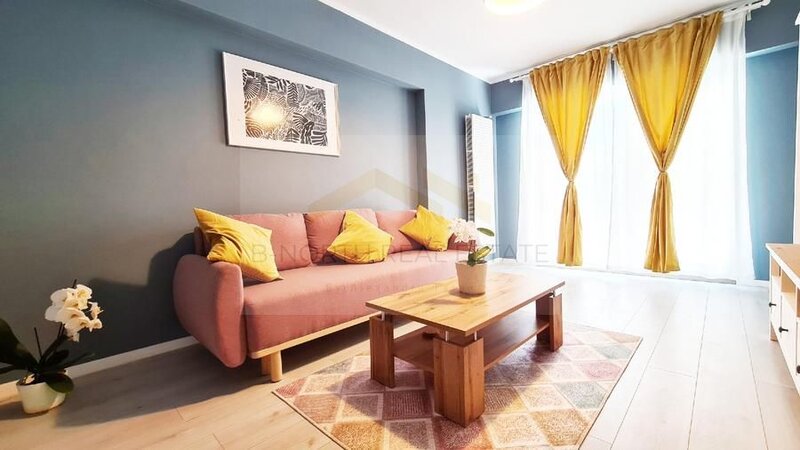 Dristor, apartament 2 camere de inchiriat, bloc 2021, etaj 1, mobilat modern.